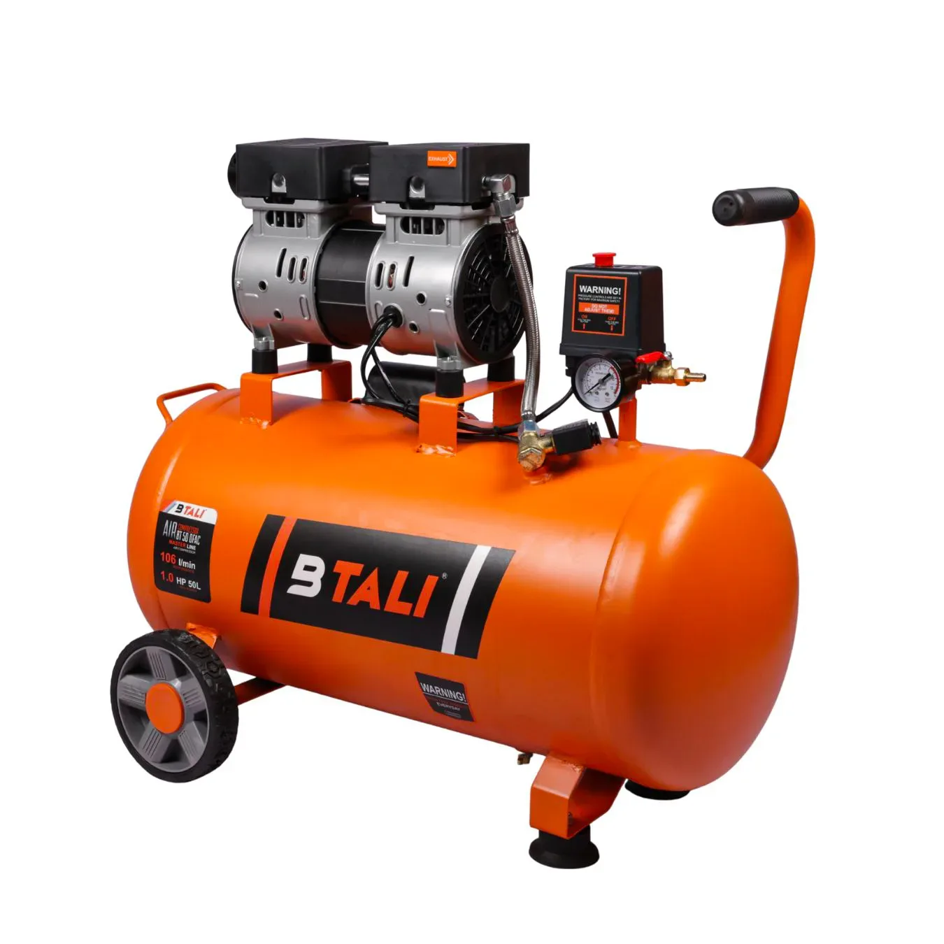 BTALI  BT 50 OFAC Oil-Free Silent Air Compressor – 50L